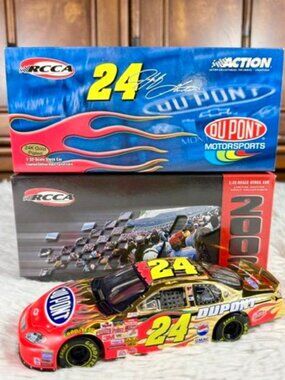 Vintage 24K Gold Plated Jeff Gordon #24 DuPont 2003 Monte Carlo Club Car 1:32